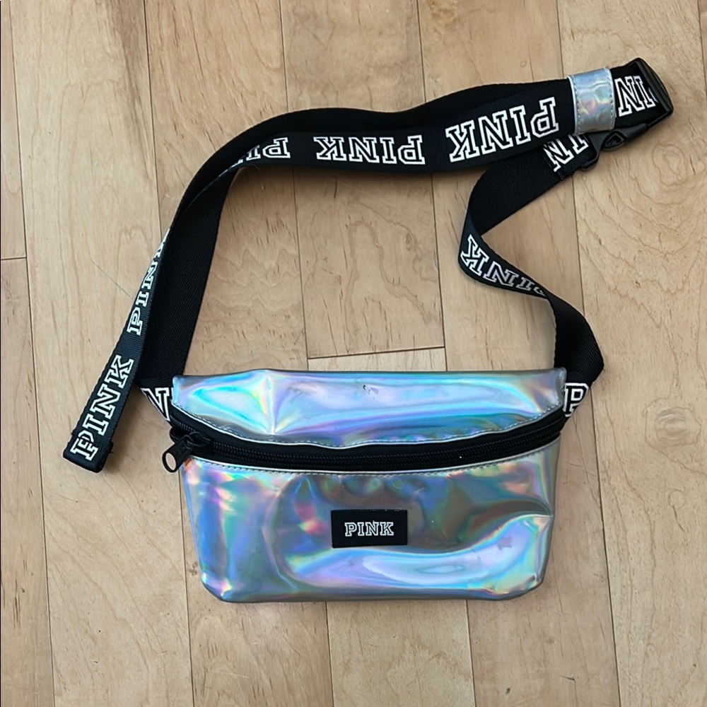 PINK Holographic Fanny Pack